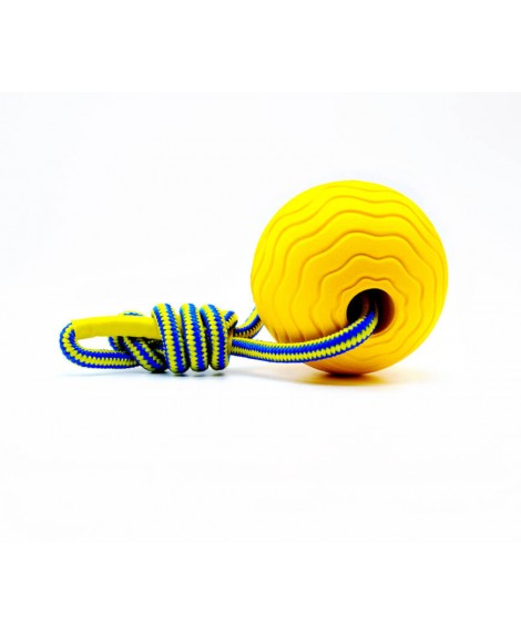 Мяч с веревкой 7 см и 9 см